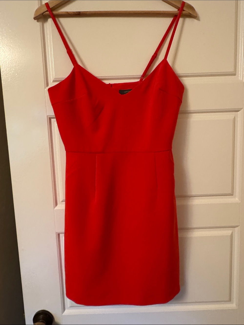 French Connection Red Mini Slip Dress. New never worn, no tags.